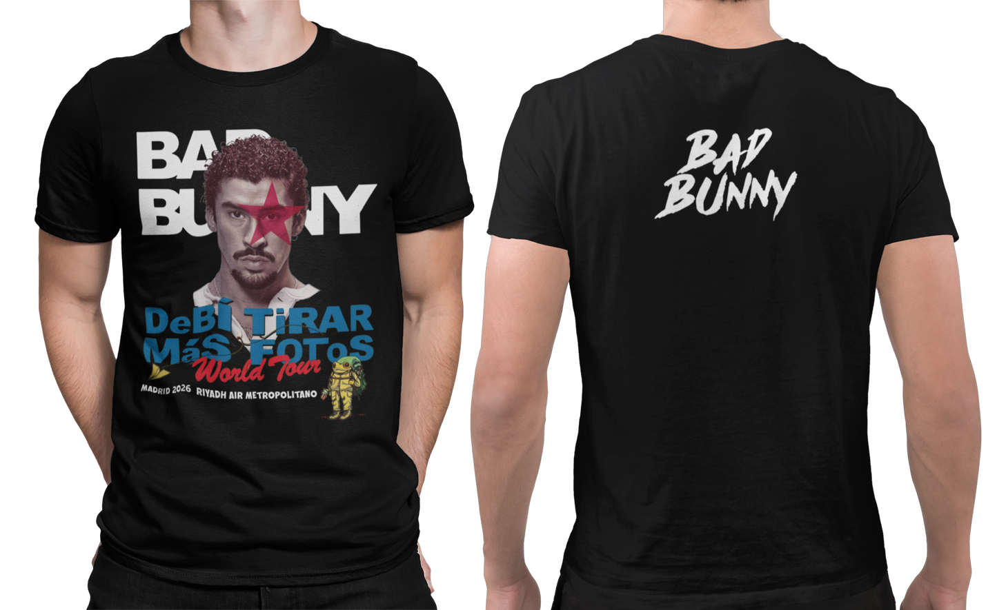 CAMISETA / BAD BUNNY DTMF TOUR 2026 STAR