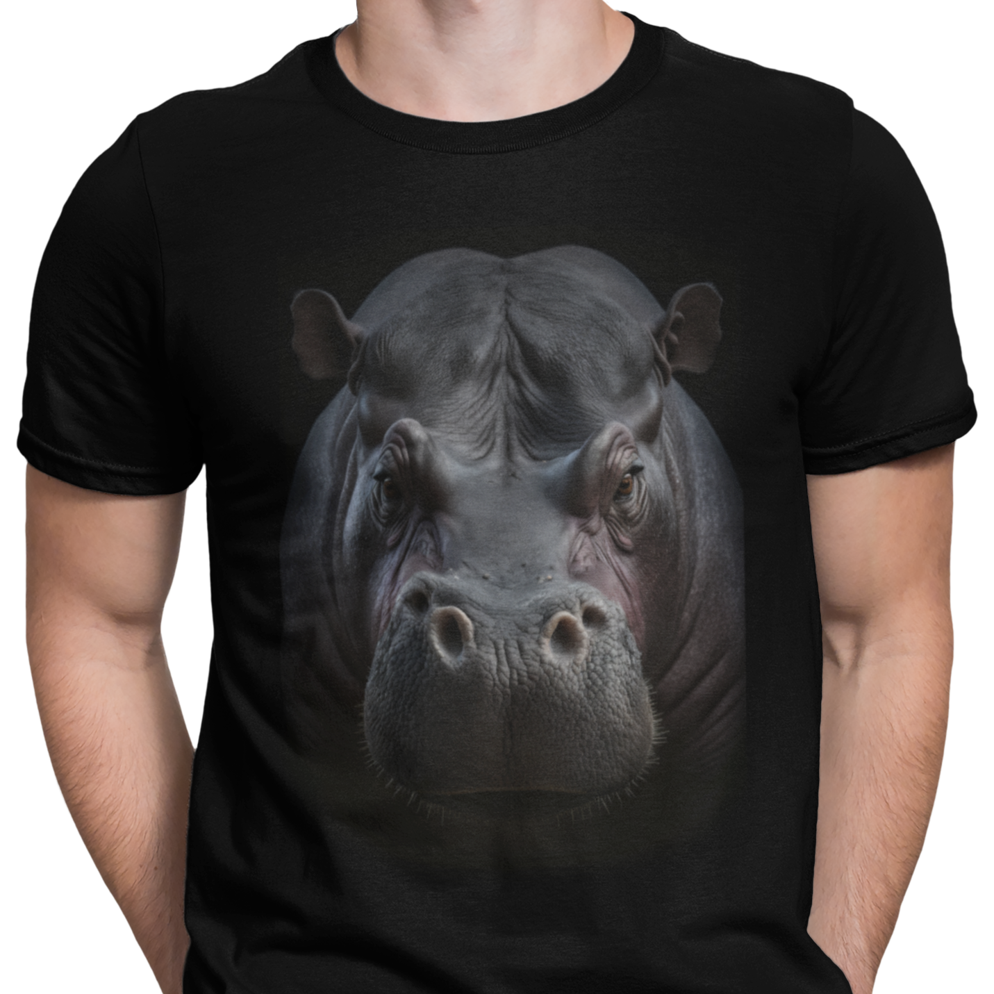 CAMISETA HIPOPOTAMO AFRICANO