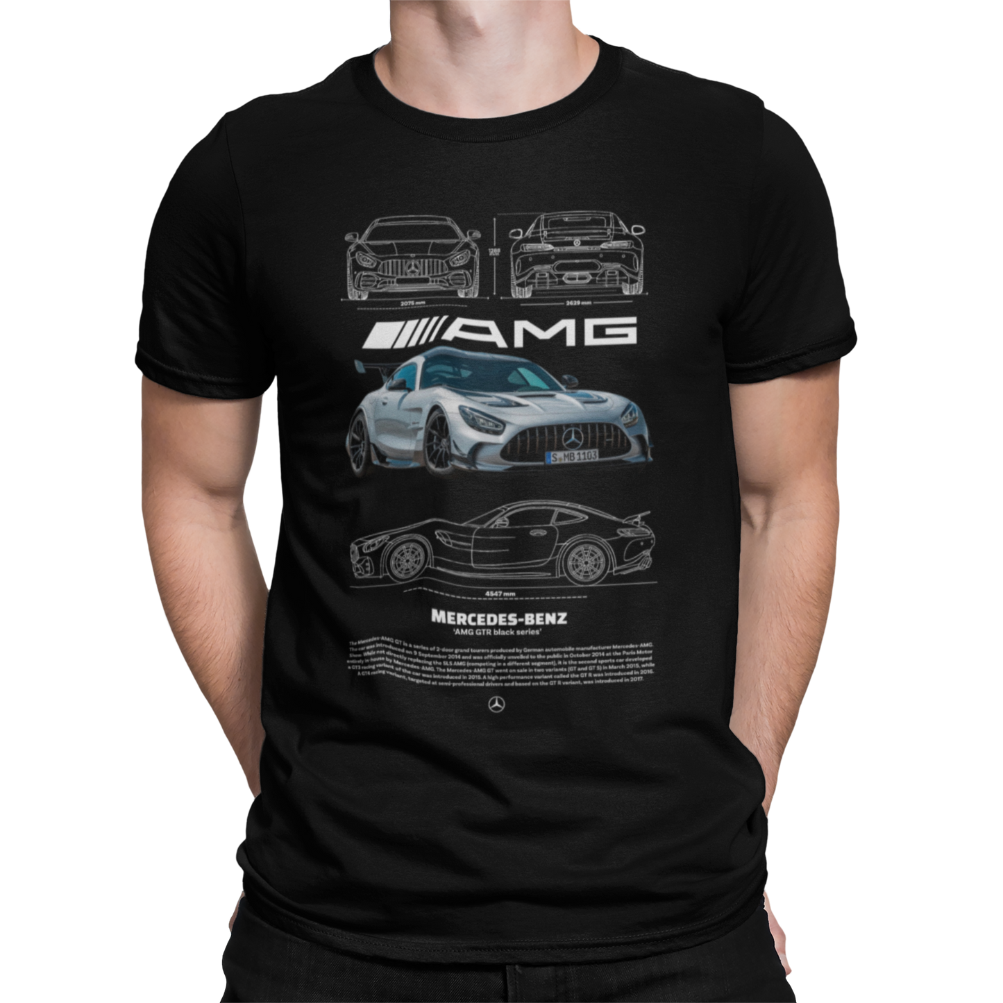 CAMISETA / SUDADERA COCHES CARS MERCEDES AMG