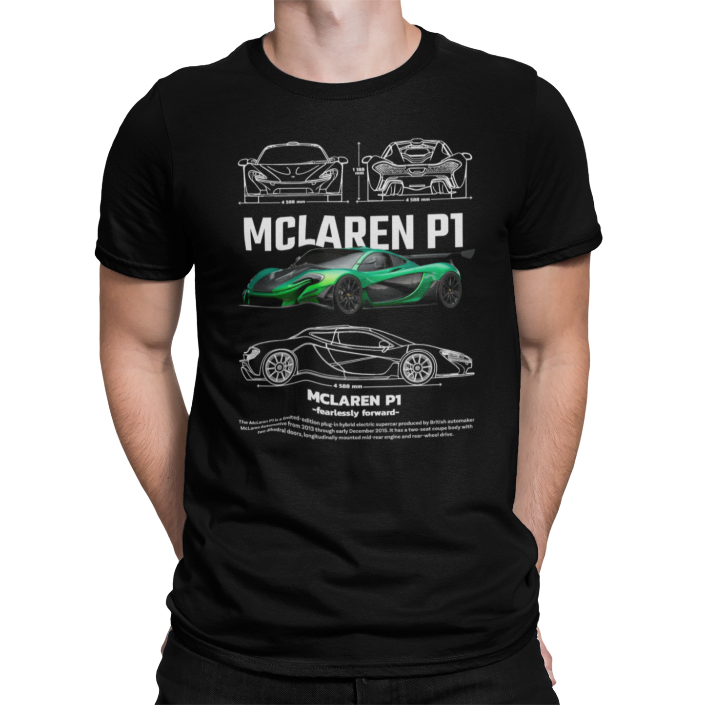 CAMISETA / SUDADERA COCHES CARS MCLAREN P1