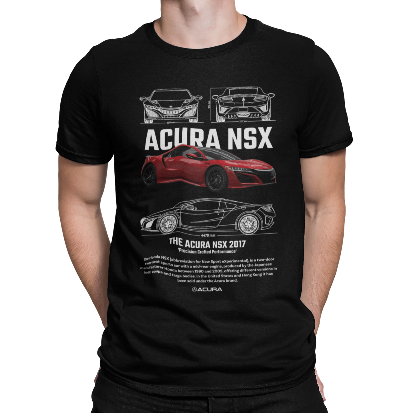 CAMISETA / SUDADERA COCHES CARS ACURA NSX