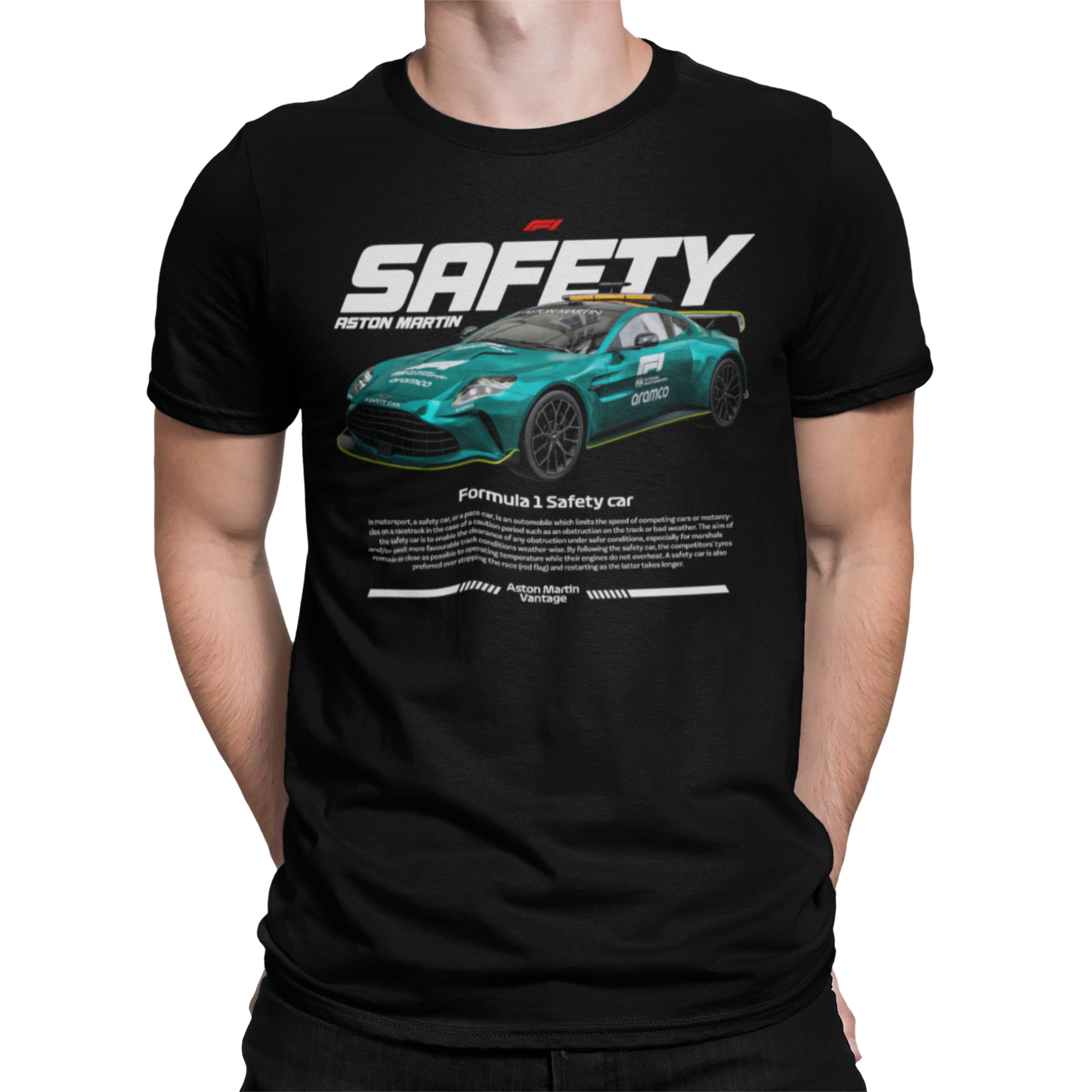 CAMISETA / SUDADERA COCHES CARS SAFETY ASTON MARTIN