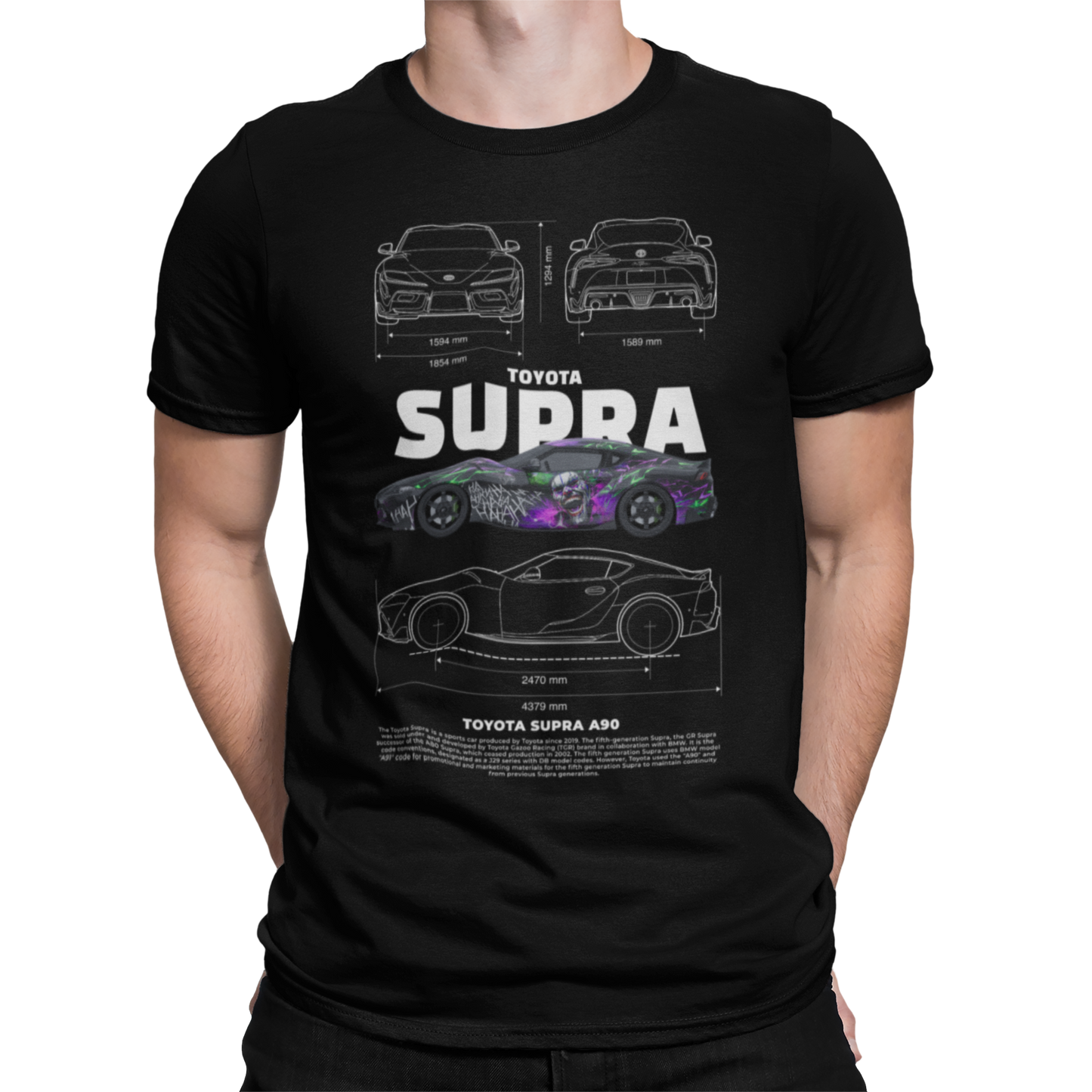 CAMISETA / SUDADERA COCHES CARS TOYOTA SUPRA