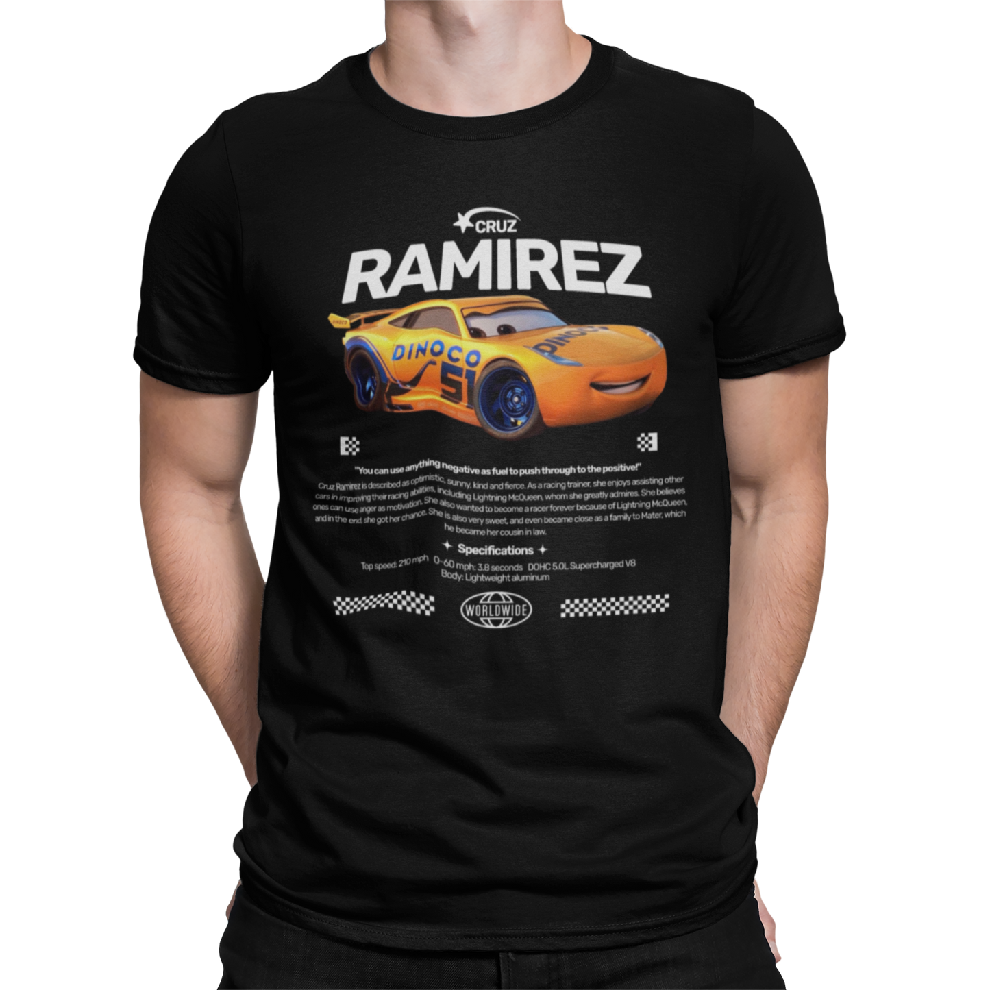 CAMISETA / SUDADERA COCHES CARS CRUZ RAMIREZ