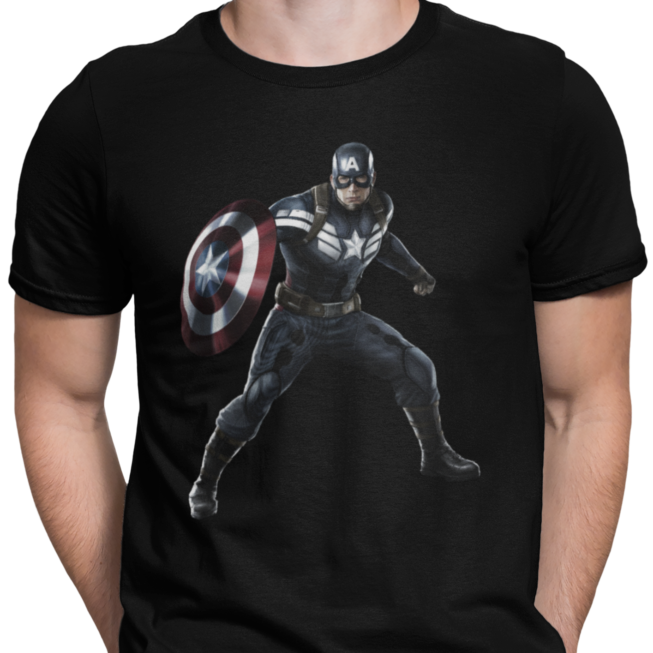 CAMISETA CAPITAN AMERICA