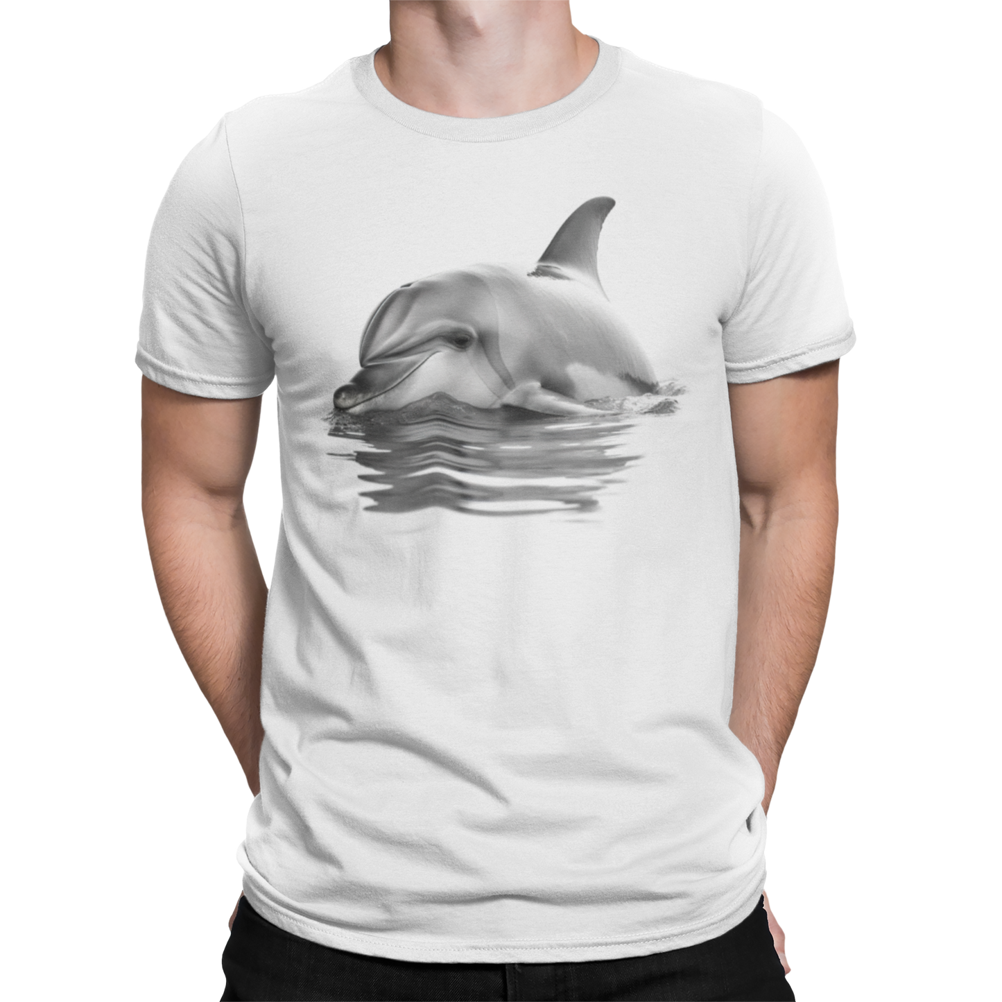 CAMISETA BLANCA DELFIN