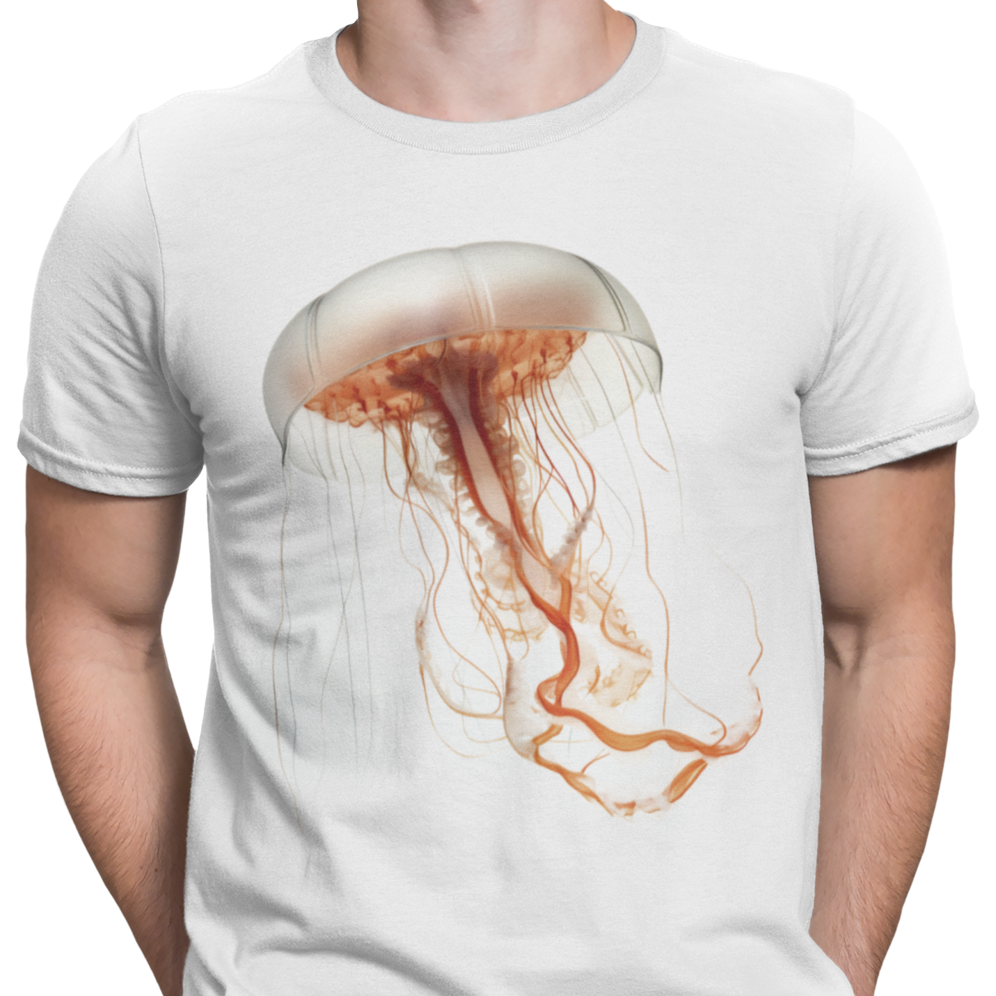 CAMISETA MEDUSA NARANJA