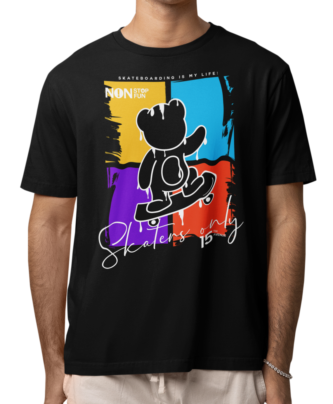 CAMISETA / SUDADERA OSO SKATERS