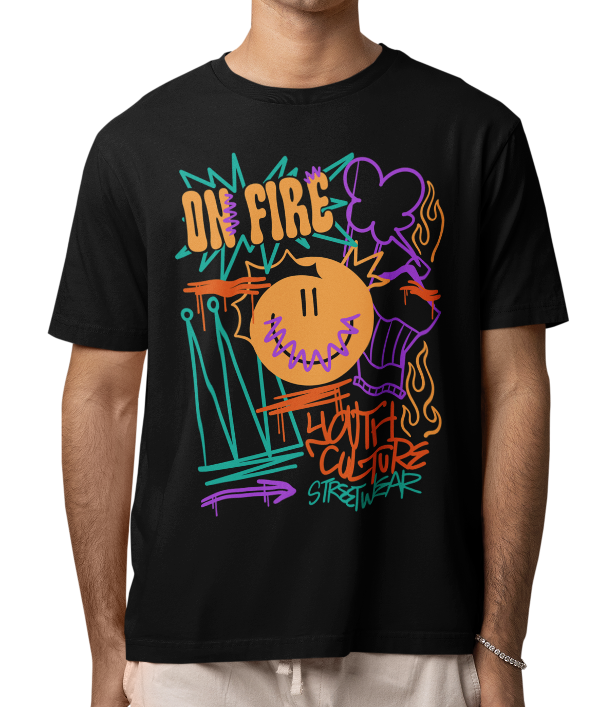 CAMISETA / SUDADERA SMILE ON FIRE