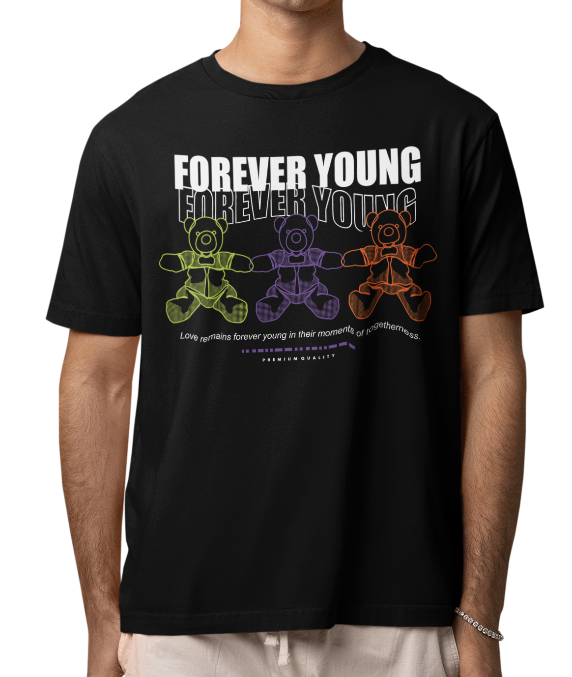 CAMISETA OSOS FOREVER YOUNG