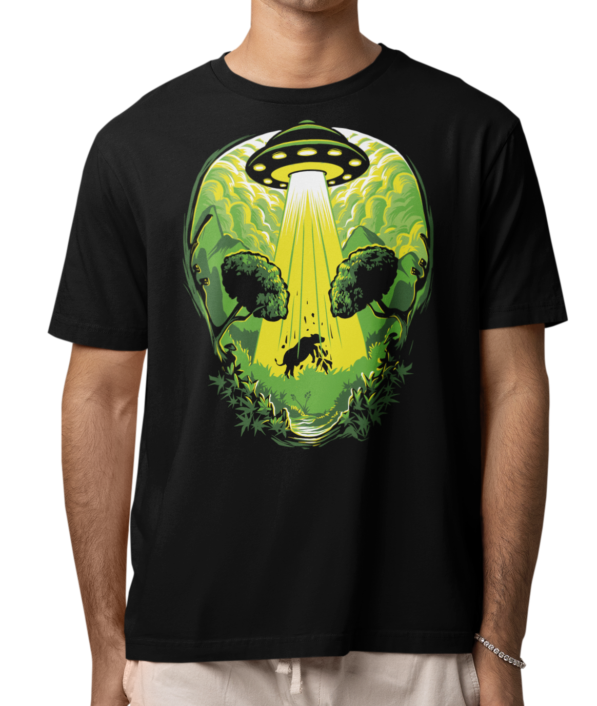 CAMISETA / SUDADERA OVNI VACA