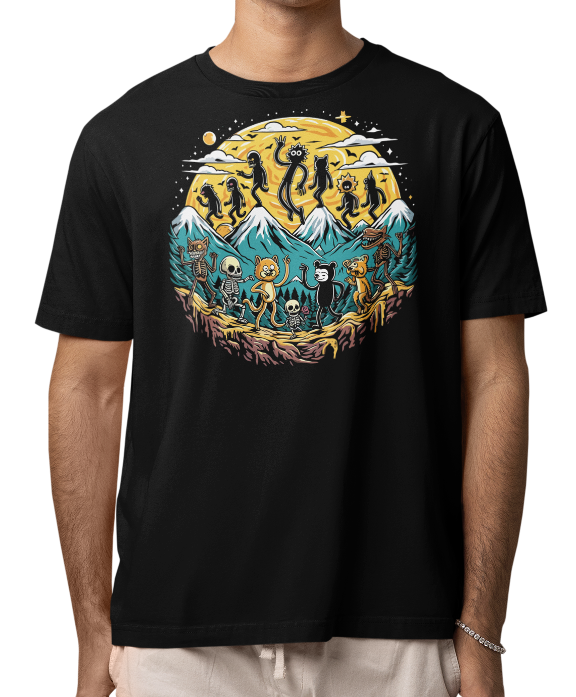 CAMISETA / SUDADERA GATOS DE FIESTA