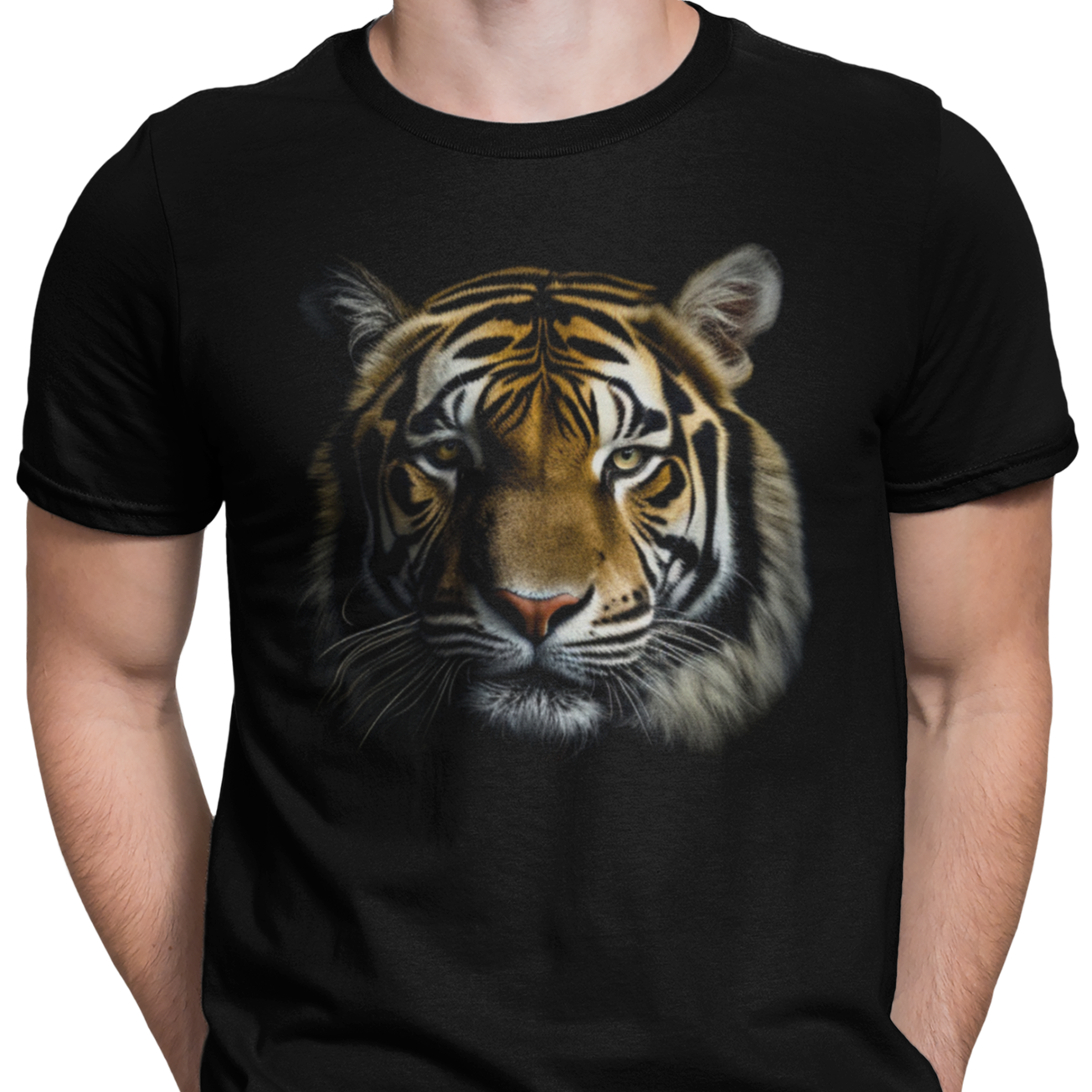 CAMISETA CARA TIGRE