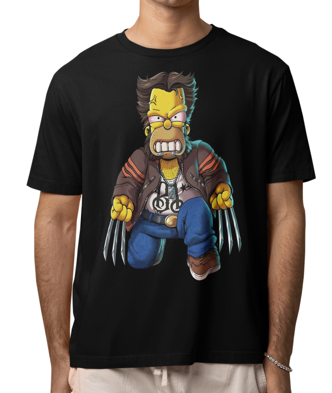 CAMISETA / SUDADERA HOMER LOBEZNO