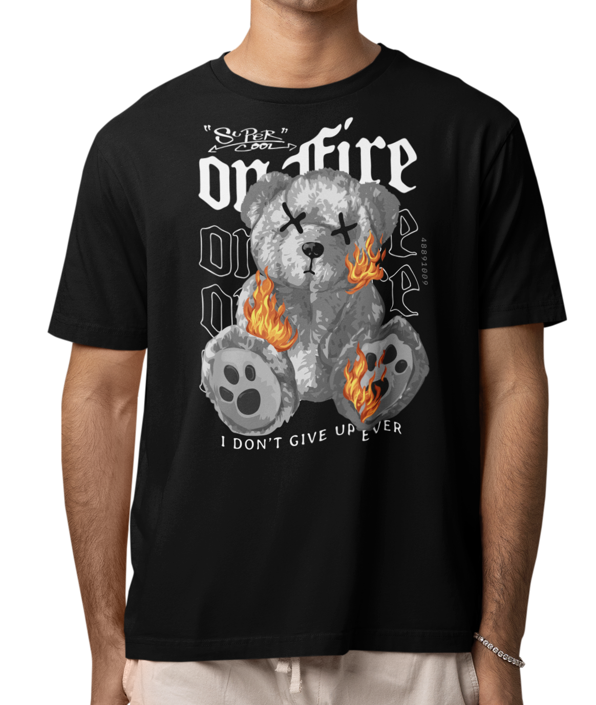 CAMISETA / SUDADERA OSO ON FIRE