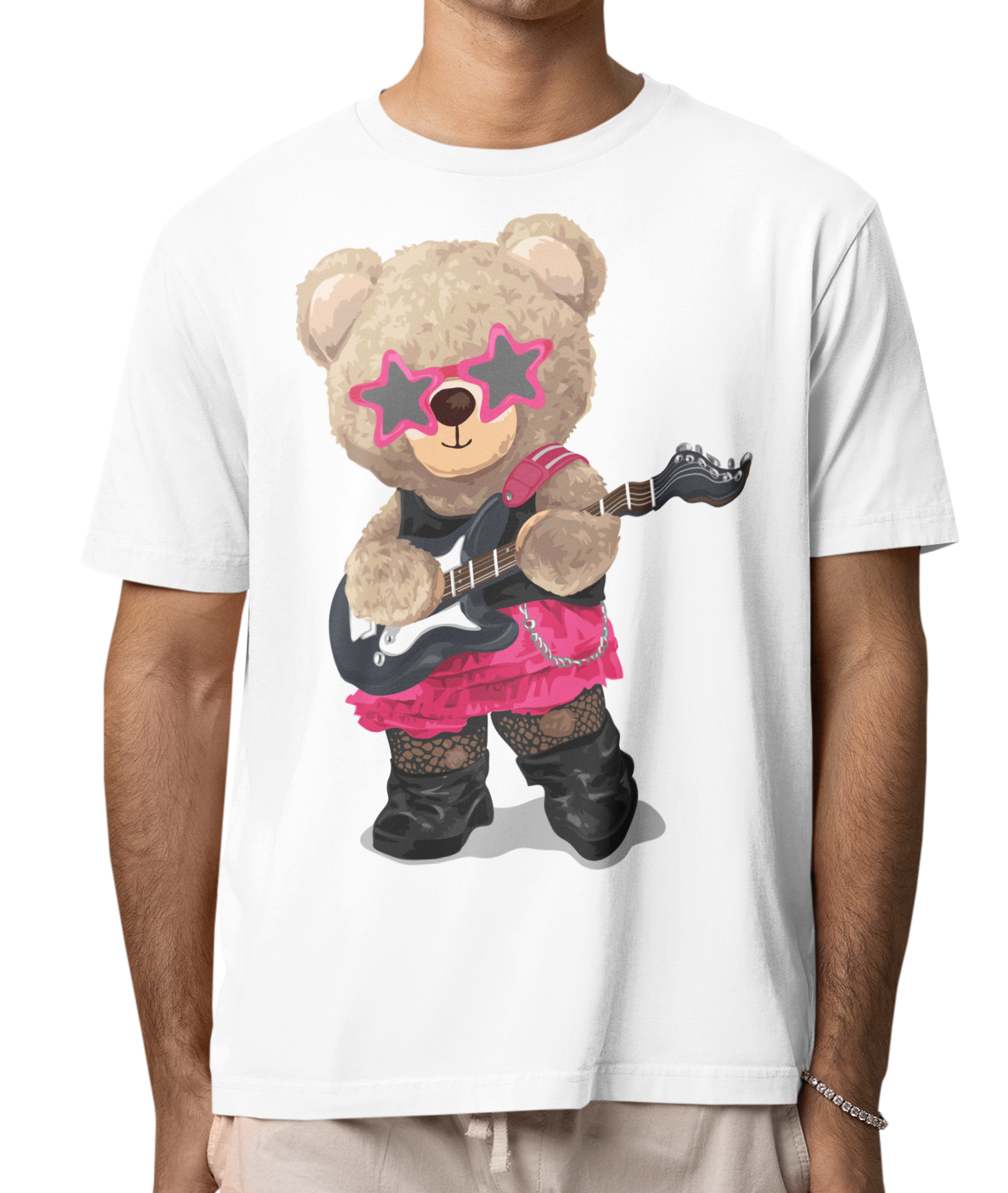 CAMISETA / SUDADERA OSITA ROKERA