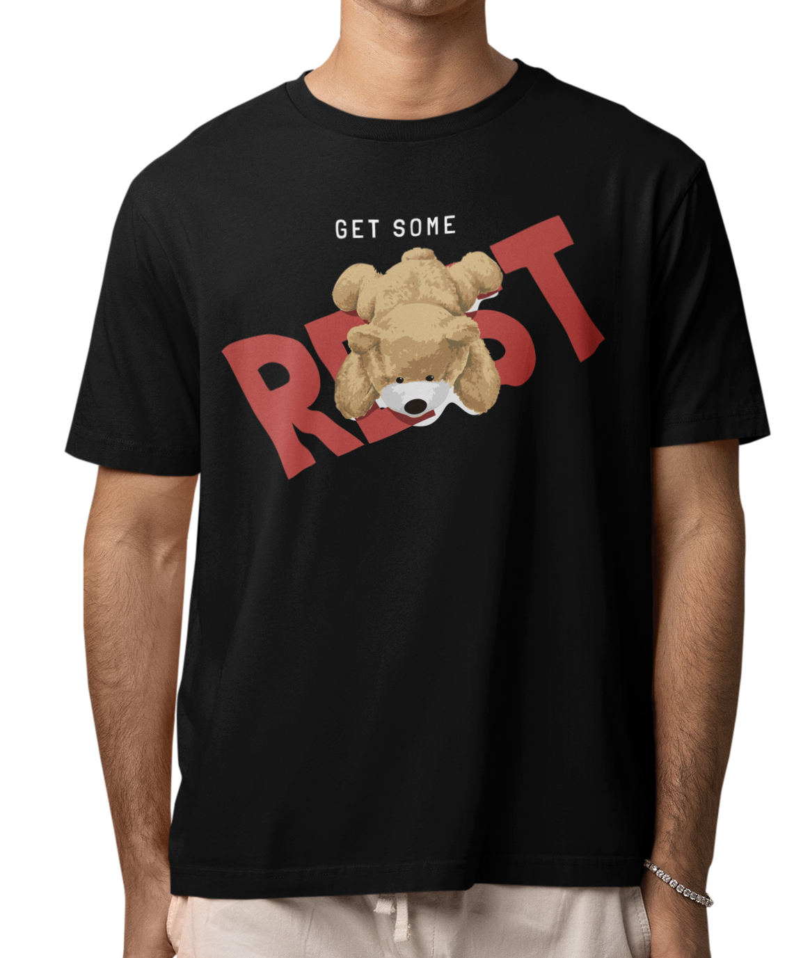 CAMISETA / SUDADERA OSO GET SOME REST