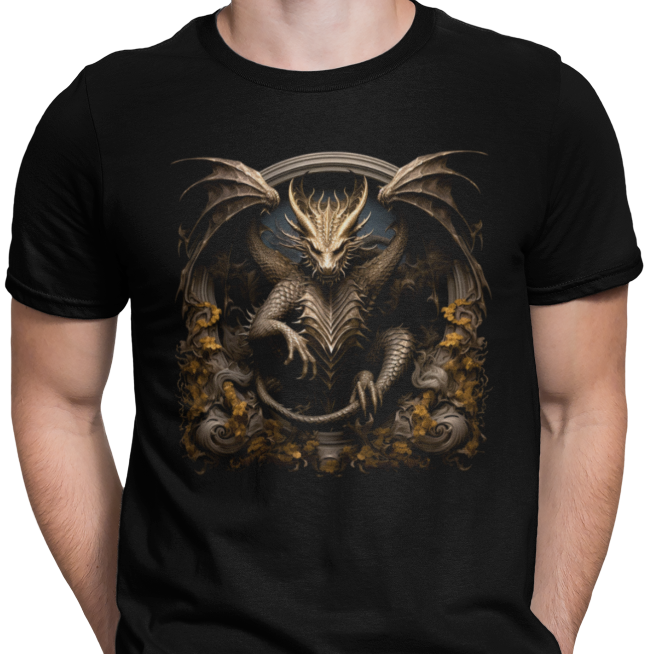 CAMISETA DRAGON ALADO