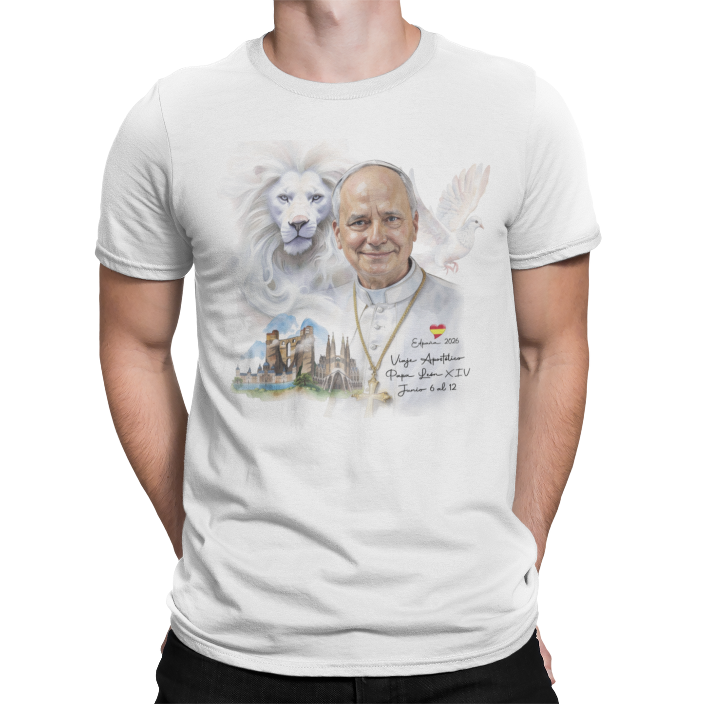 CAMISETA / VISITA PAPA LEON XIV