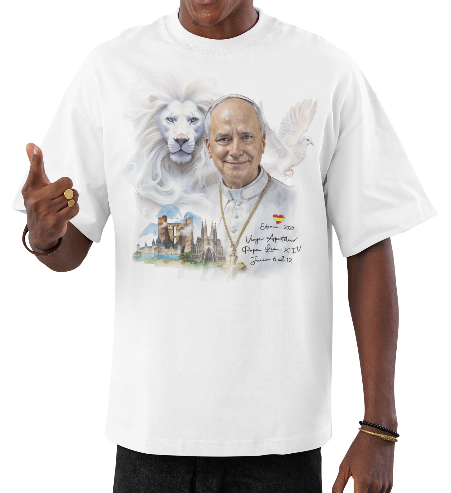 CAMISETA / VISITA PAPA LEON XIV