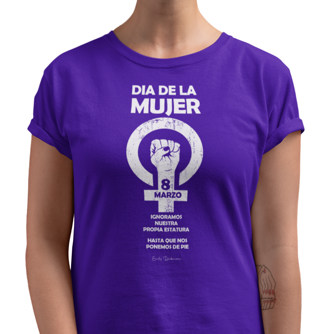 Camiseta Dia de la Mujer 1