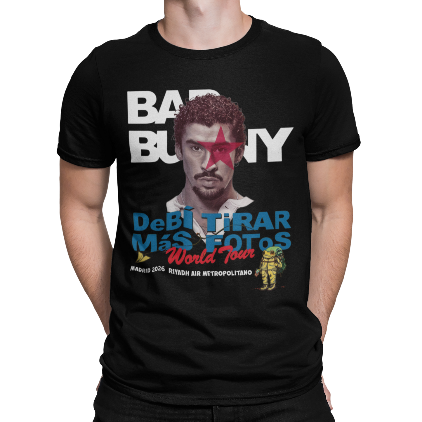 CAMISETA / BAD BUNNY DTMF TOUR 2026 STAR