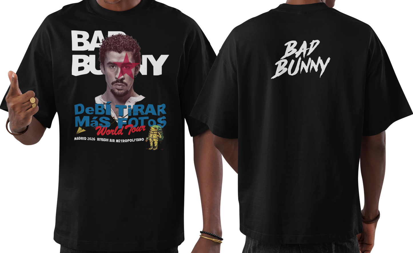 CAMISETA / BAD BUNNY DTMF TOUR 2026 STAR