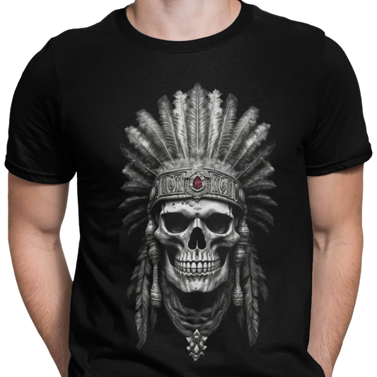 CAMISETAS INDIO CALAVERA