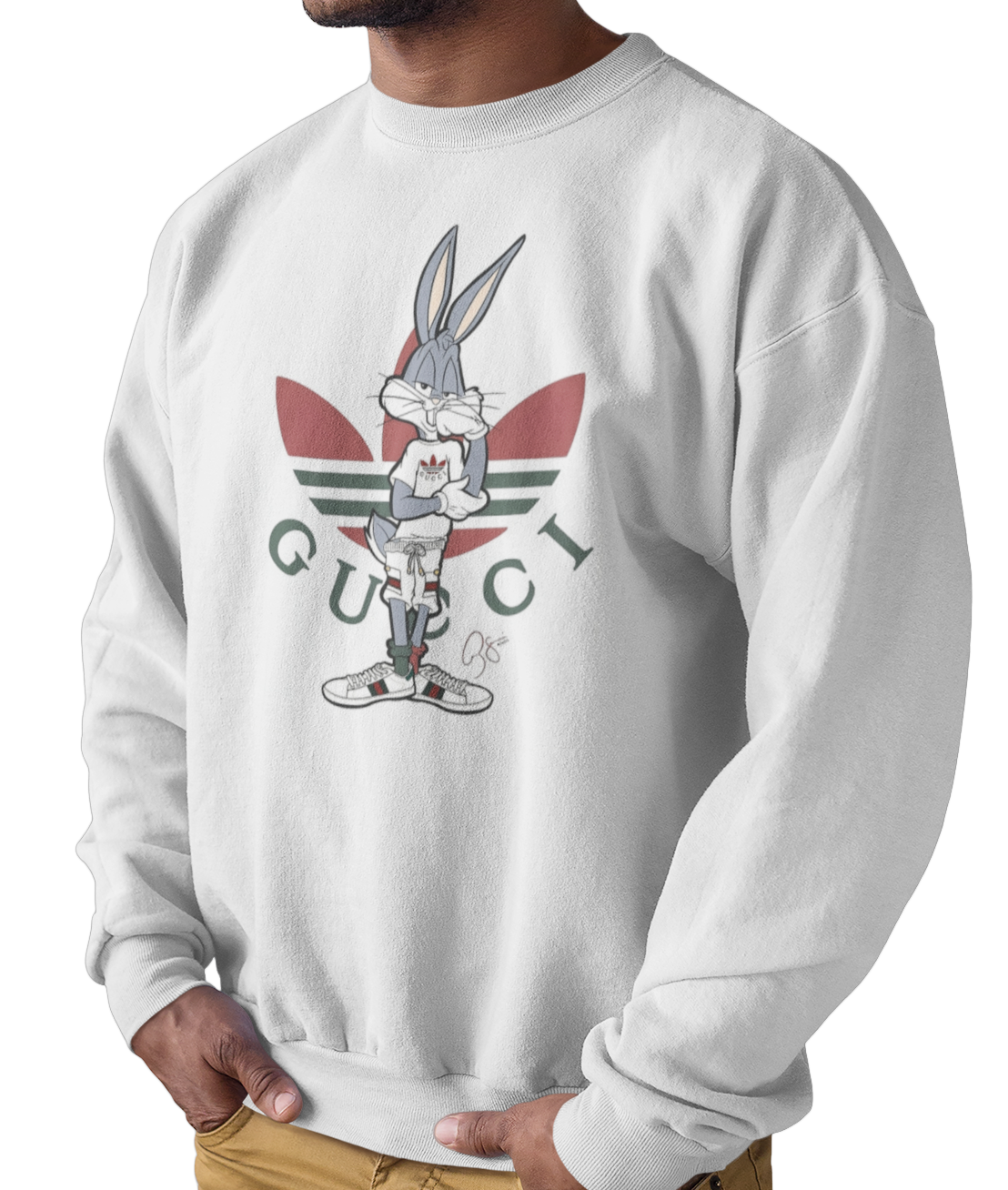 SUDADERA / CAMISETA  BUGS BUNNY GUCCI Y ADIDAS