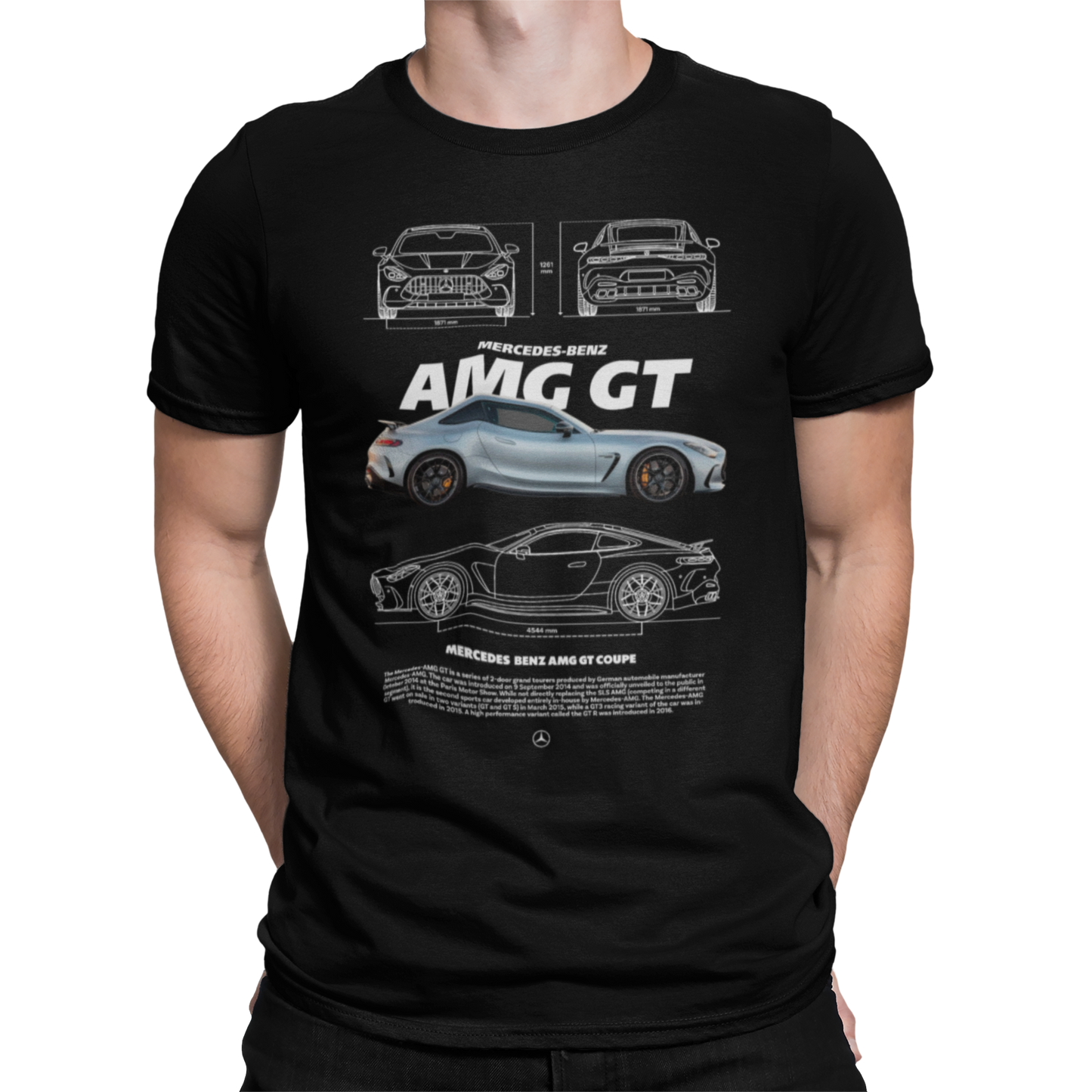 CAMISETA / SUDADERA COCHES CARS AMG GT