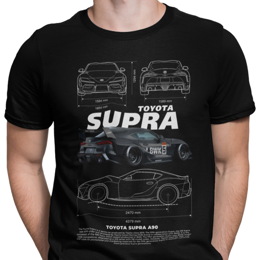 CAMISETA / SUDADERA COCHES CARS TOYATA SUPRA A90