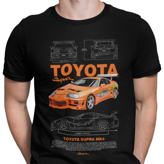 CAMISETA / SUDADERA COCHES CARS TOYATA SUPRA MK4