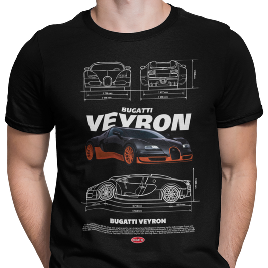 CAMISETA / SUDADERA COCHES CARS BUGATTI VEYRON