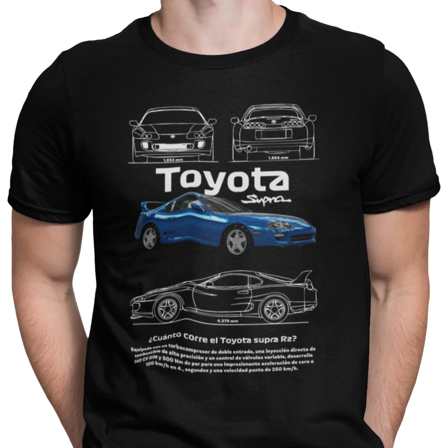CAMISETA / SUDADERA COCHES CARS TOYOYA SUPRA R2