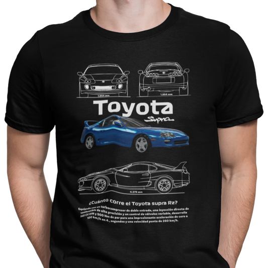 CAMISETA / SUDADERA COCHES CARS TOYOYA SUPRA R2