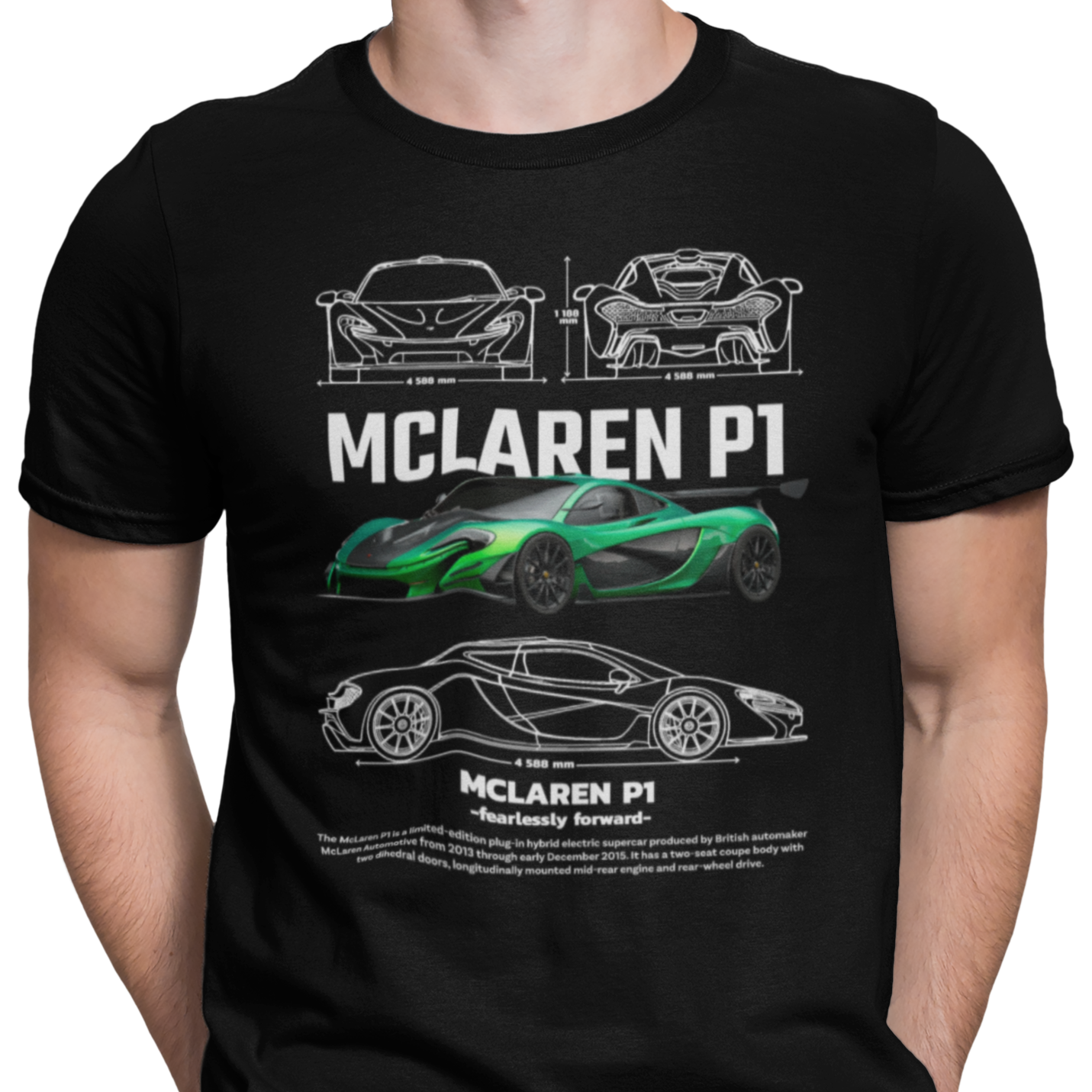 CAMISETA / SUDADERA COCHES CARS MCLAREN P1