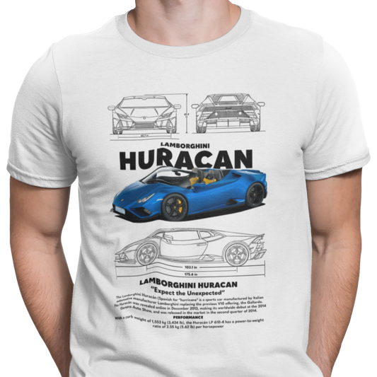 CAMISETA / SUDADERA COCHES LAMBORGHINI HURACAN