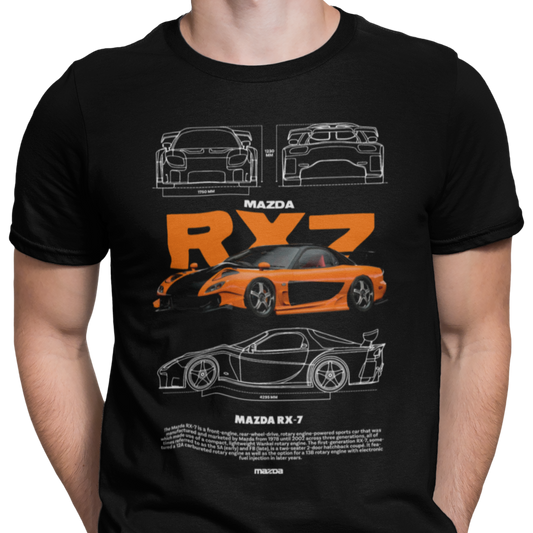 CAMISETA / SUDADERA COCHES MAZDA RX7