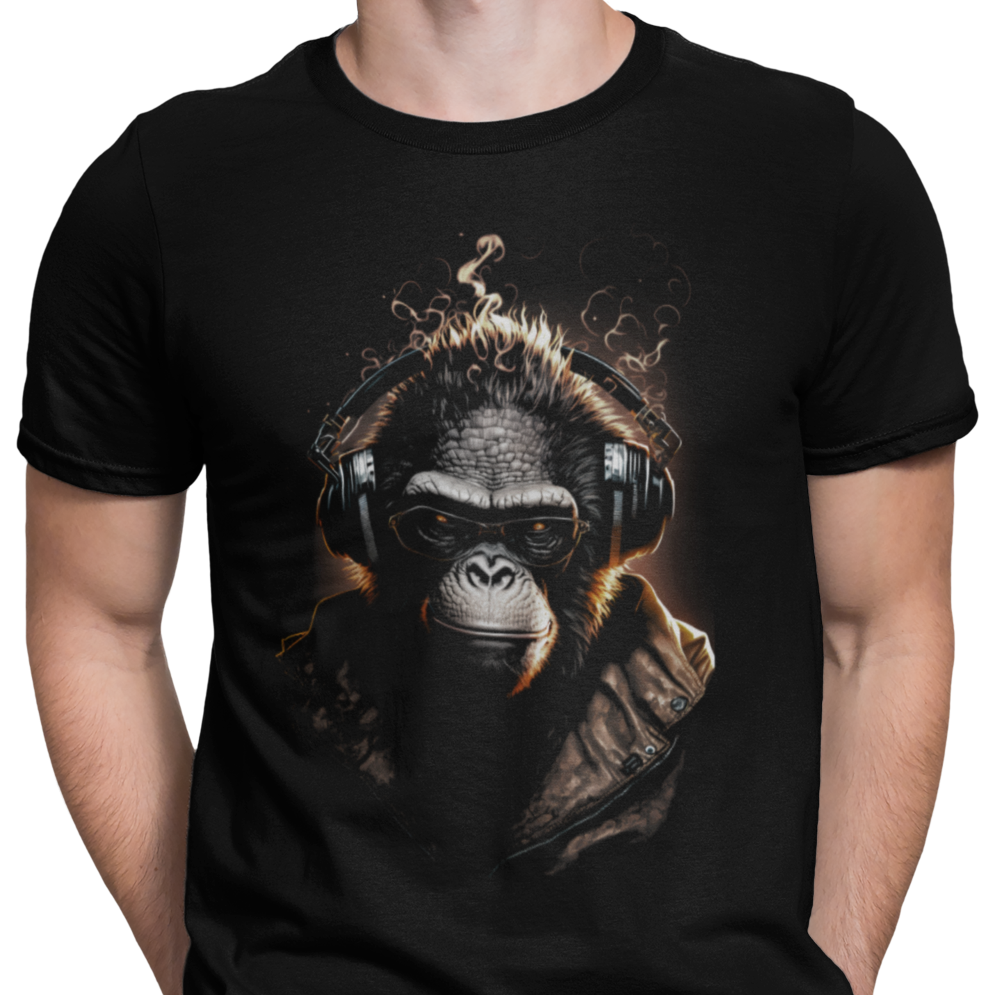 CAMISETA CHIMPANCE DJ