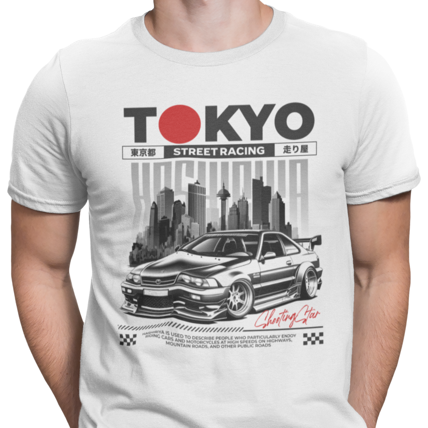 CAMISETA / SUDADERA COCHES CARS STREET RACING TOKYO