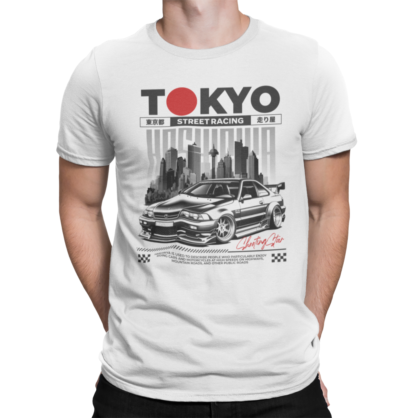 CAMISETA / SUDADERA COCHES CARS STREET RACING TOKYO