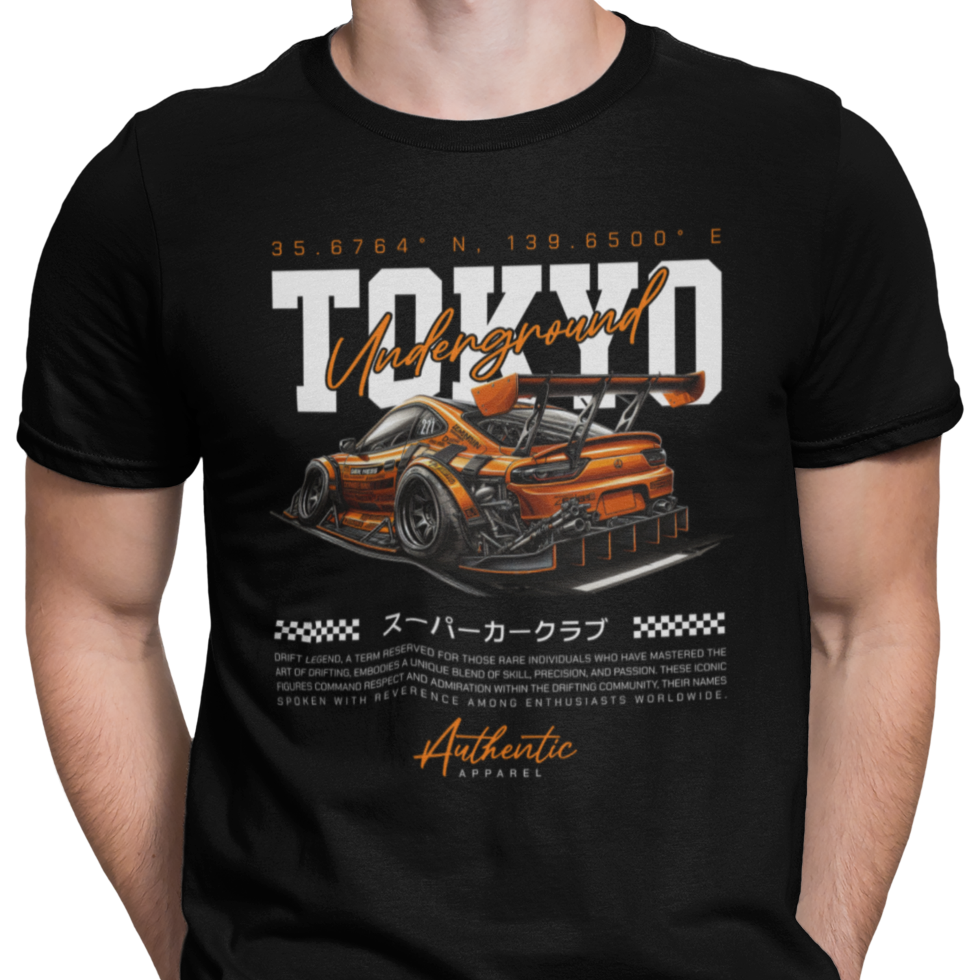 CAMISETA / SUDADERA COCHES CARS STREET TOKYO