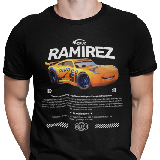 CAMISETA / SUDADERA COCHES CARS CRUZ RAMIREZ