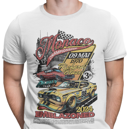 CAMISETA / SUDADERA COCHES MONACO CHAMPIONSHIP