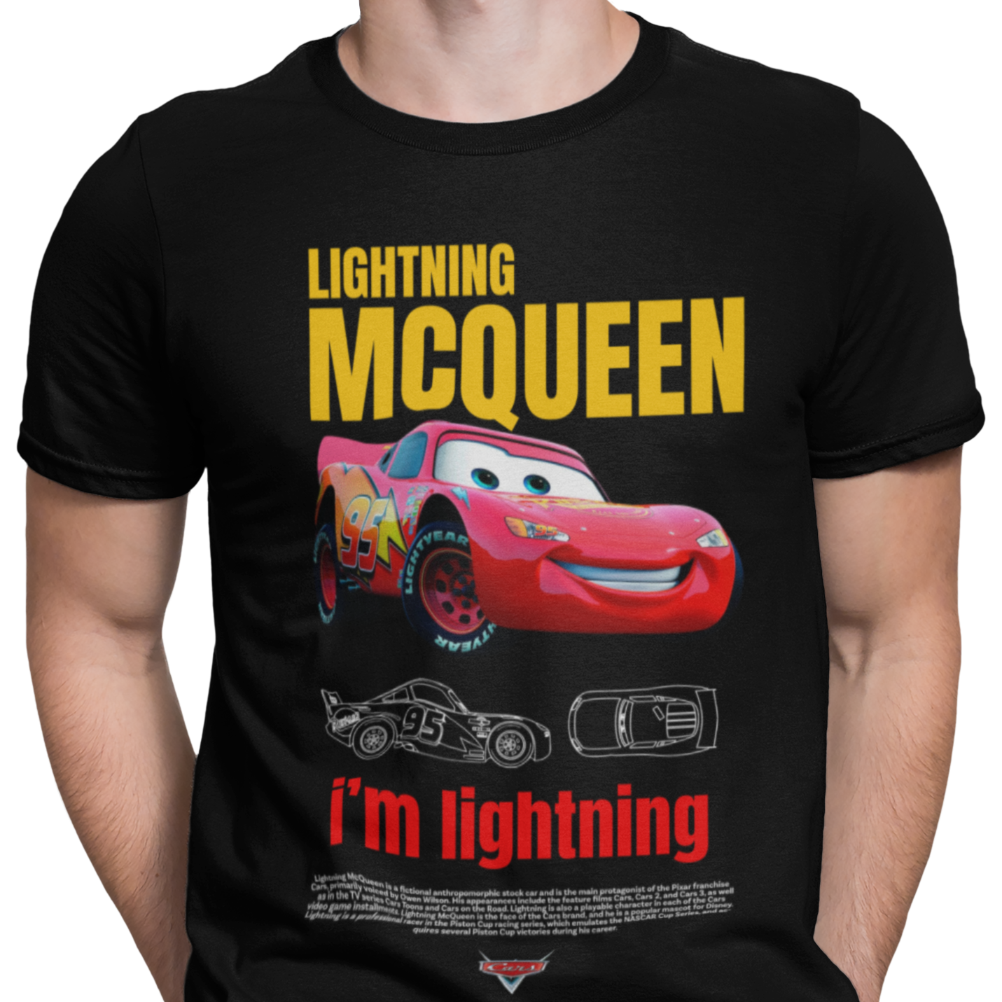 CAMISETA / SUDADERA COCHES CARS LIGHTNING