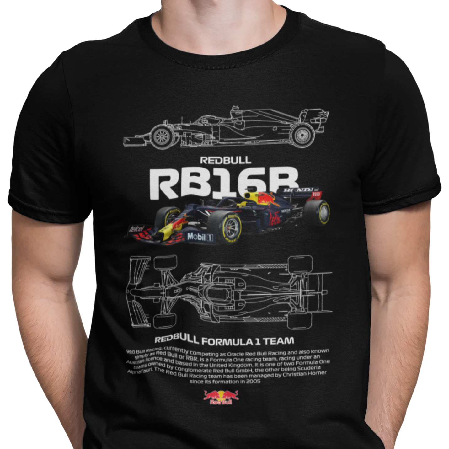 CAMISETA / SUDADERA COCHES FORMULA 1 RB16R REDBULL