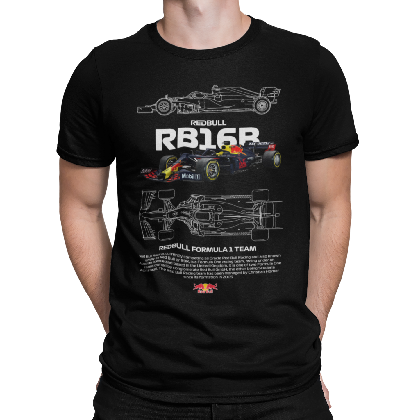 CAMISETA / SUDADERA COCHES FORMULA 1 RB16R REDBULL