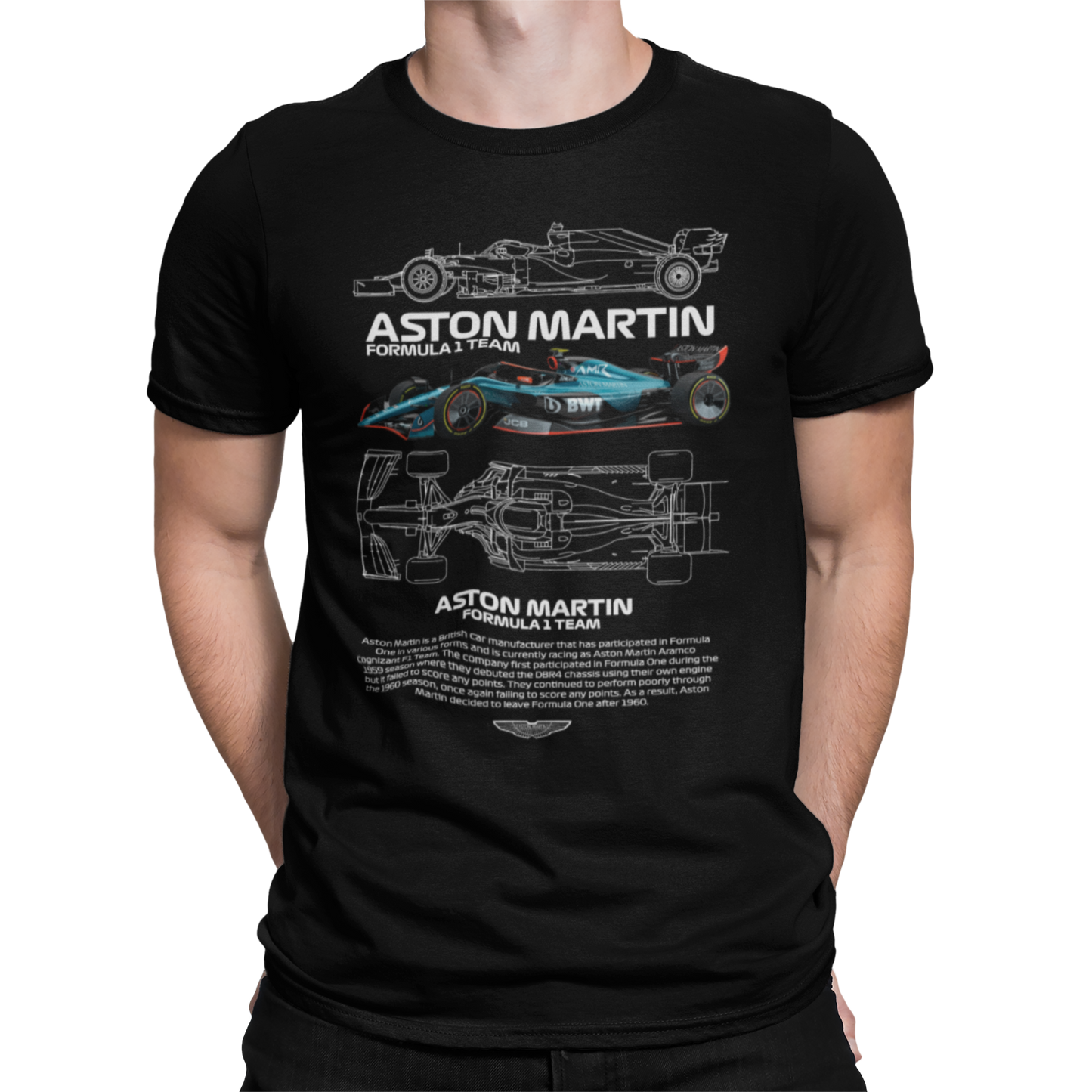 CAMISETA / SUDADERA COCHES FORMULA 1 ASTON MARTIN