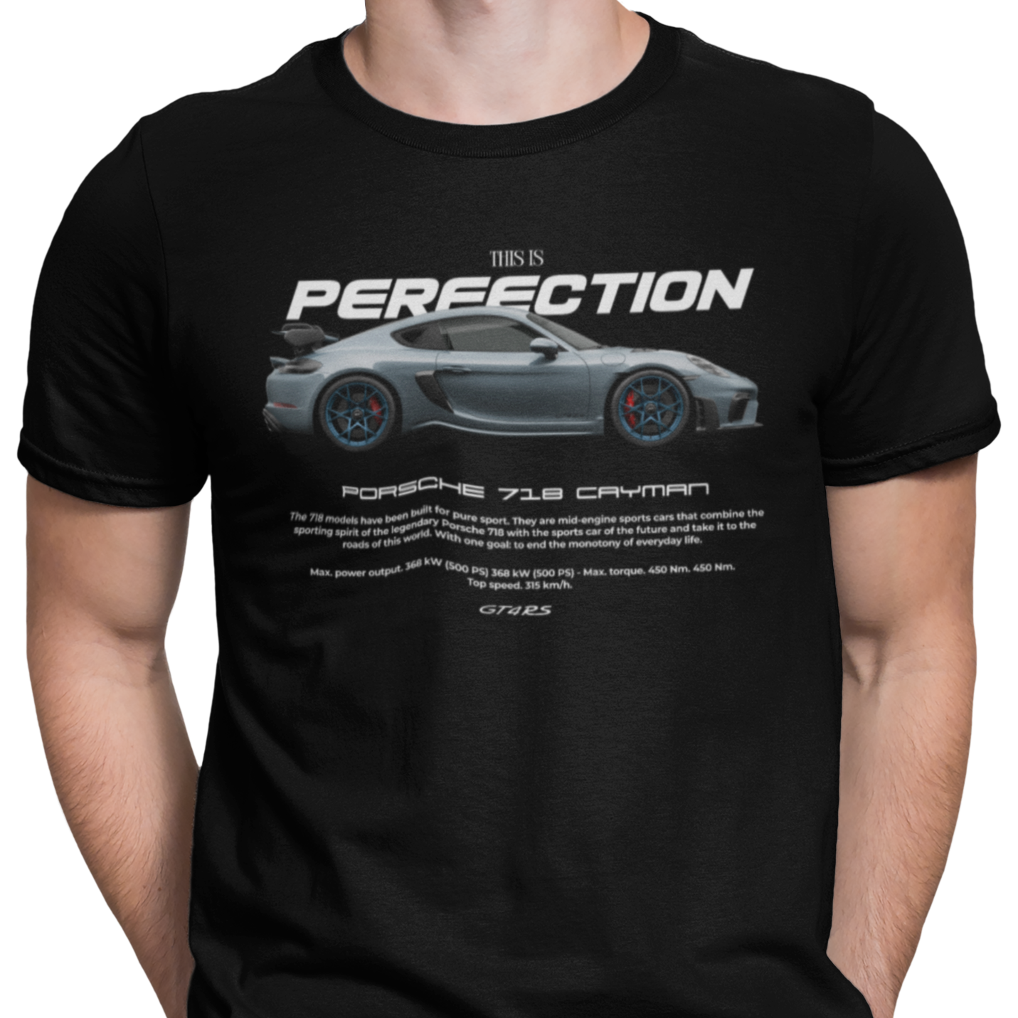 CAMISETA / SUDADERA COCHES PORSCHE 718 CAYMAN