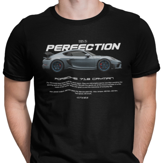 CAMISETA / SUDADERA COCHES PORSCHE 718 CAYMAN